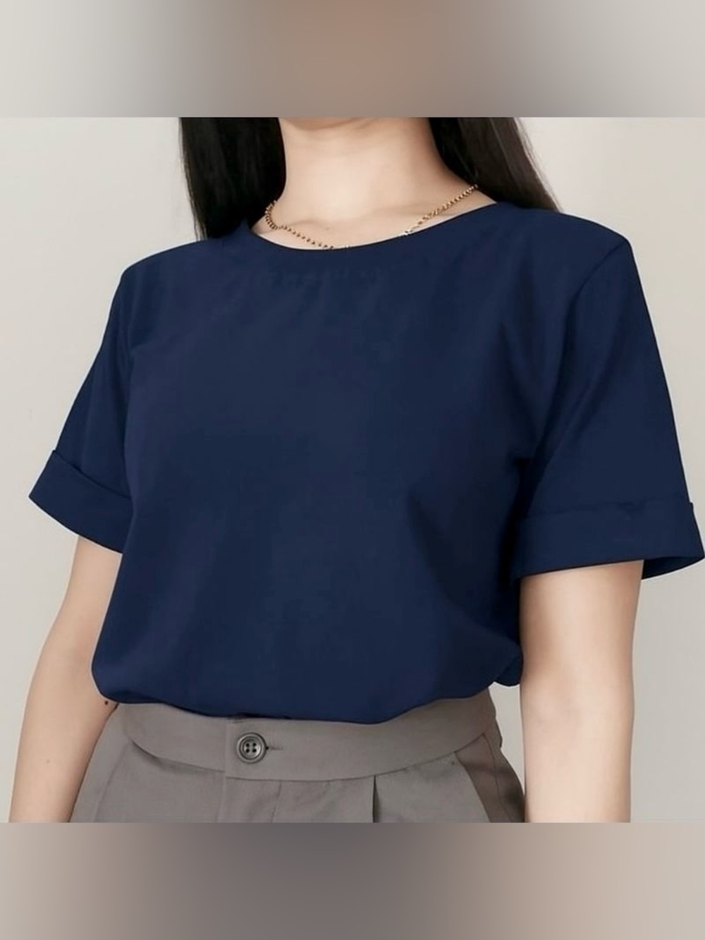Tommy Hilfiger Cuff Sleeve Blouse - EUC